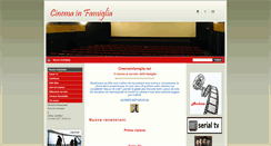 Desktop Screenshot of cinemainfamiglia.net